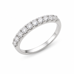 Anel Aparador Virginia 2 Folheado a Ouro 18k, Prata 925 e Diamante Cristal - Niquel - Cristal - 17