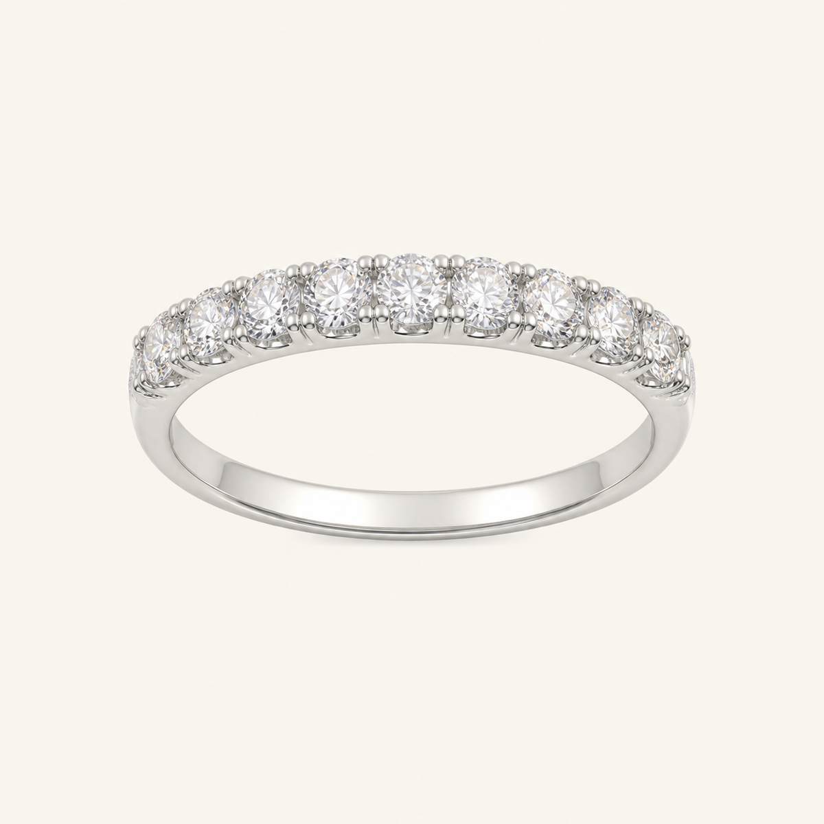 Anel Aparador Virginia 2 Folheado a Ouro 18k, Prata 925 e Diamante Cristal - Niquel - Cristal - 17