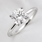 Anel Folheado a Ouro 18k e Prata Cristal M