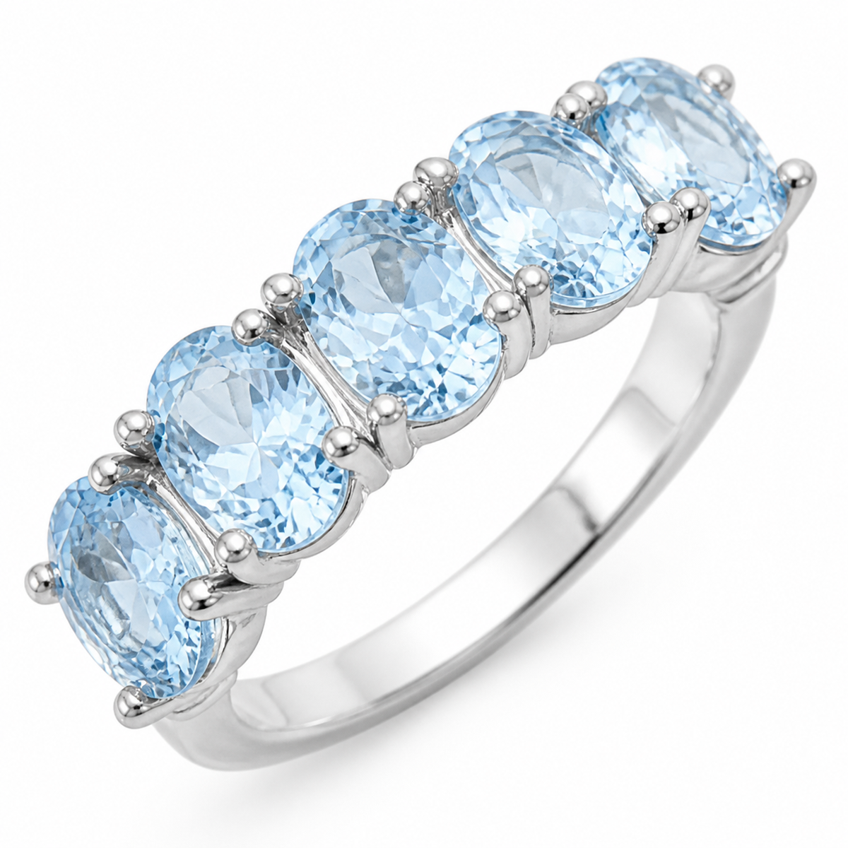 Anel Folheado a Ouro 18k e Prata Navete Oval