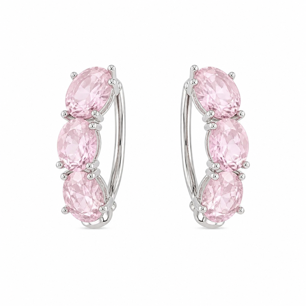 Piercing Folheado a Ouro 18k e Prata Design Cristais