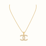 Colar Folheado a Ouro 18k Veneziana Alta Joalheria Cravejado