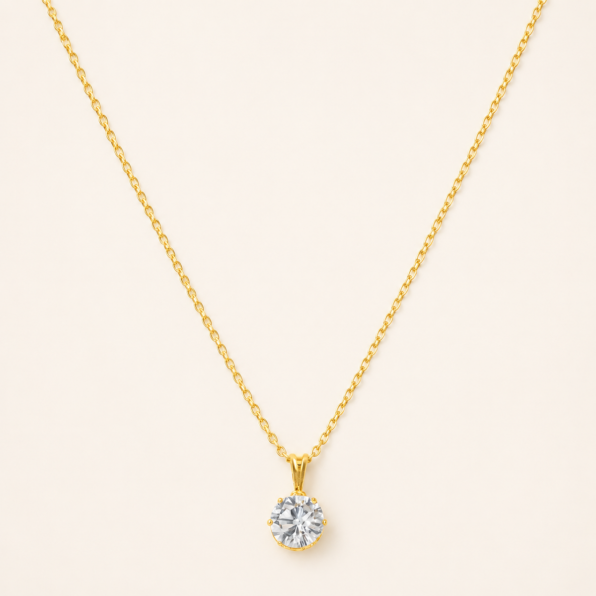 Conjunto Colar e Brinco Folheado a Ouro 18k Elo Português - Verde Água