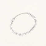 Pulseira Folheada a Prata 925 Escamas