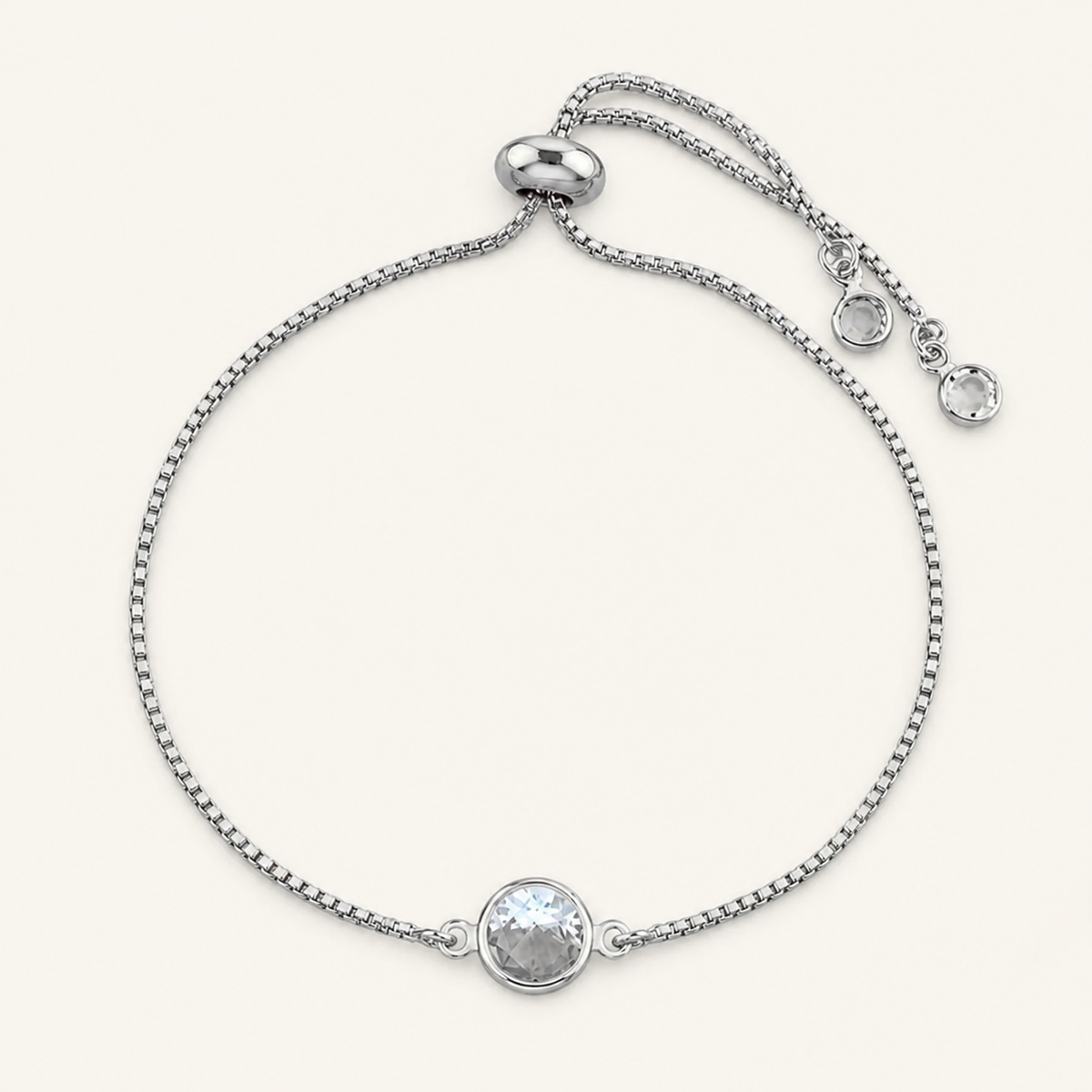 Pulseira Folheada Ponto de Luz