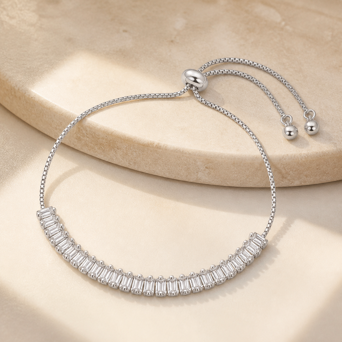 Pulseira Folheado a Ouro 18k e Prata Navetes