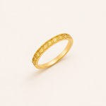 Anel Aparador Virginia 2 Folheado a Ouro 18k Citrino - 16
