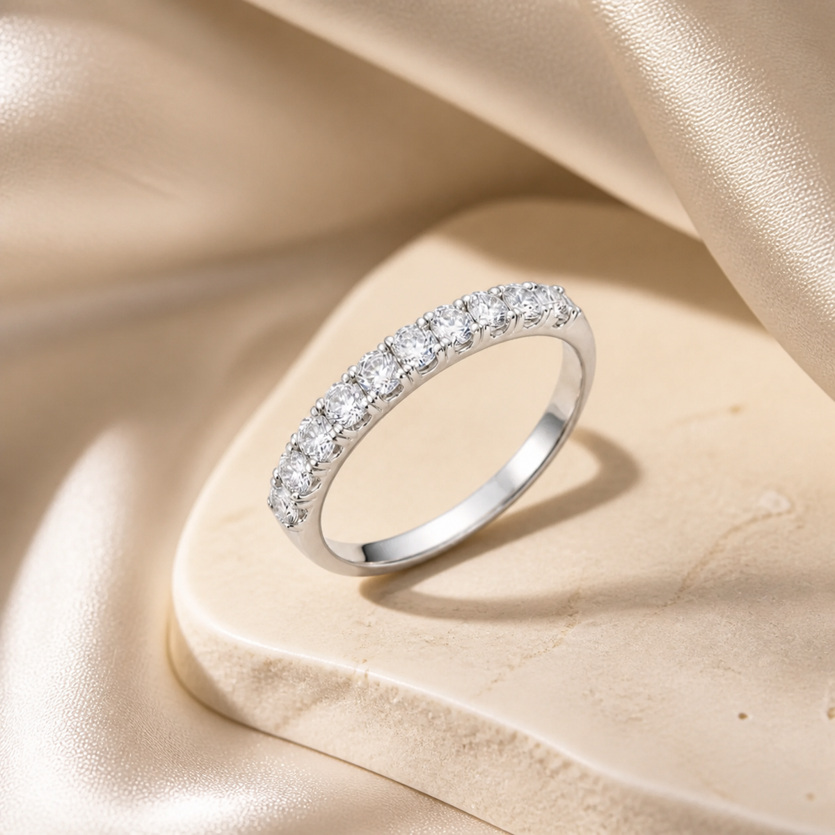 Anel Aparador Virginia 2 Folheado a Ouro 18k, Prata 925 e Diamante Cristal - Niquel - Cristal - 17