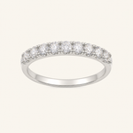 Anel Aparador Virginia 2 Folheado a Ouro 18k, Prata 925 e Diamante Cristal - Niquel - Cristal - 17