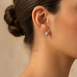 Brinco Folheado a Ouro 18k e Prata Mini Gota