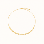 Choker Folheado a Ouro 18k Mini Círculos