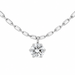 Choker Folheado Mini Tubos e Ponto de Luz