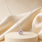 Colar Folheado a Ouro 18k e Prata Circulo Cravejado P