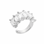 Piercing Folheado a Ouro 18k e Prata Navetes