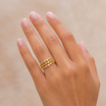 Piercing Folheado a Ouro 18k e Prata Mini Pontos de Luz