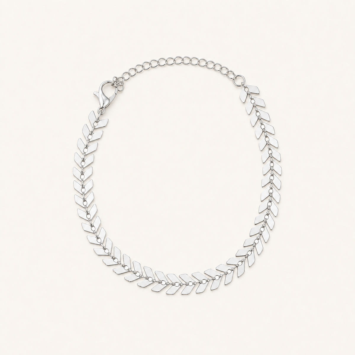 Pulseira Folheada a Prata 925 Escamas
