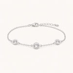 Pulseira Folheada a Prata 925 Pontos de Luz