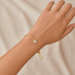 Pulseira Folheada Ponto de Luz