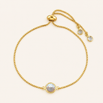 Pulseira Folheada Ponto de Luz